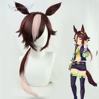 Uma musume Gold Ship Vodka Bamboo Memory Haru Urara Symboli Rudolf Sakura Bakushin King Halo Maruzensky Cosplay Headwear Tail