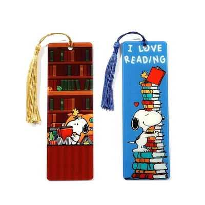 Cartoon Anime Snoopy Bookmark - Peanuts Much Ado About Nothing Dog Bookmark, Snoopy Fan Page Marker