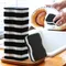 5PCS Sponge Rub Black Dish Sponge Scouring Pad Kitchen Cleaning Sponge Wiping Loofah Household