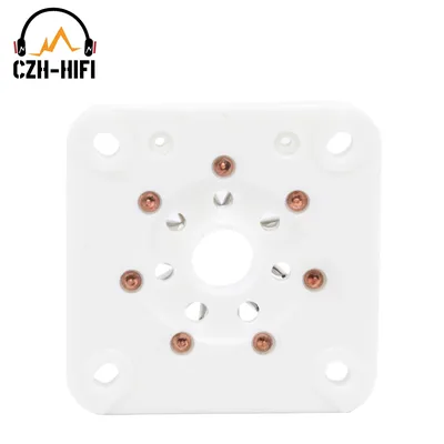 1PC 7PIN TUBE SOCKET B7A Ceramic VALVE BASE for 813 FU-13 4B27 5-125B 8001 Vintage Audio Amplifier