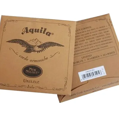 Original Aquila Ukulele Strings Nylon Soprano Concert Tenor Ukelele Strings Low G Nylgut Strings For