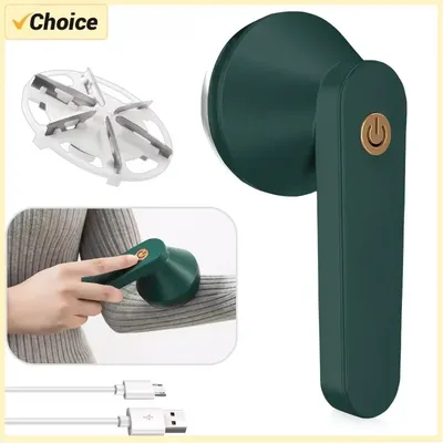 Hair Ball Trimmer Fabric Shaver Lint Remover Upgraded 6 Blade Design Fuzz Shaver Rechargeable for