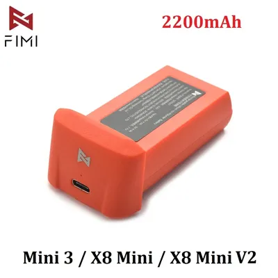 FIMI Mini 3 Battery 2200mAh Original Pro Battery X8 Mini V2 Propeller 2024 New Accessories