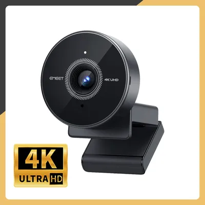 Webcam 4K Web Camera 1080P 60fps with Microphone Mini USB Camera for Computer/ Desktop / Laptop