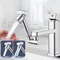 Universal 1440° Rotation Faucet Extender Metal Copper Spray Head Tap Extension Kitchen Sink Faucet Aerator Extender 2 Spray Mode