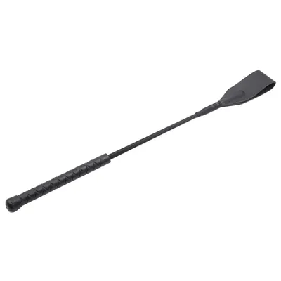 18 inch Riding Crop Horse Whip Lightweight PU Leather Horsewhip Portable Pointer Lash Stage