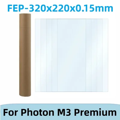 5Pcs FEP Film 320x220x0.15mm For ANYCUBIC Photon M3 Premium Mono M5 M5s Series M7 Pro Series UV