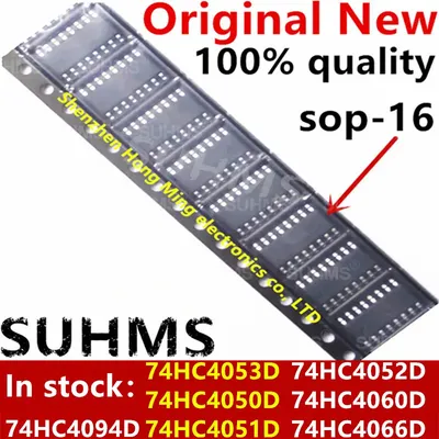 (10piece)100% New 74HC4053D 74HC4050D 74HC4051D 74HC4052D 74HC4060D 74HC4066D 74HC4094D sop-16