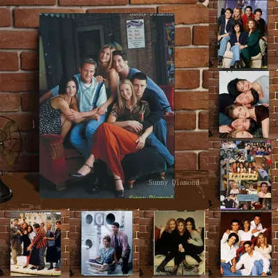 5D DIY Diamond Painting Friends Tv Show Cross Stitch Kits Mosaic Diamond Embroidery Full Square