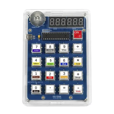 DIY Electronic Kit Digital Tube Calculator DIY Kits 51 Microcontroller Training Experiment Welding