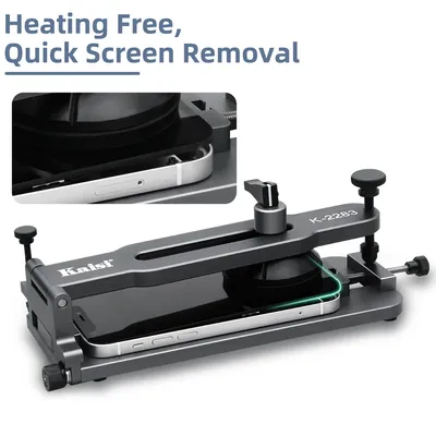 Kaisi K-2284 LCD Screen Separator K-2283 K-2282 K-2292 Fixture Unheated Screen Removal Phone Rear