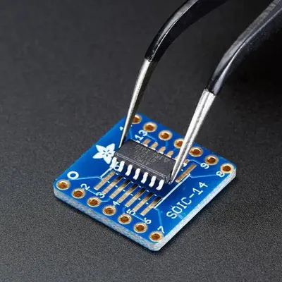 1210 SMT Breakout PCB for SOIC-14 or TSSOP-14 - 6 Pack! ESP32