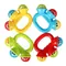 1/4PCS Newborn Hand Rattle Ball Baby Toys Grasping Hand Bell Sensory Toys Kids Safety Materials Toys