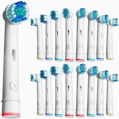 Replacement Toothbrush Heads For Oral-B Braun Electric Precision Clean Brush Heads Refill for