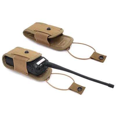 Molle System Walkie-talkie Bag Multifunctional Camouflage Accessory Bag Outdoor Sports Wireless