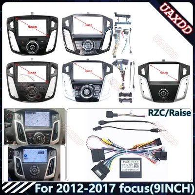 For FORD 2012-2017 Focus Real key 9INCH Car Radio Android Stereo audio screen multimedia video