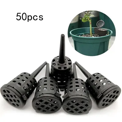 50 Pcs/pack Plants Fertilizer Basket for Flower Pot Osmocote Bonsai Orchid