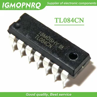 10pcs free shipping TL084CN TL084 DIP-14 Operational Amplifiers - Op Amps JFET Input 100% New