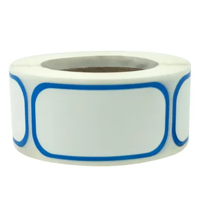 Removable Blank Stickers Fridge Freezer Labels Roll of 300 Date Labels