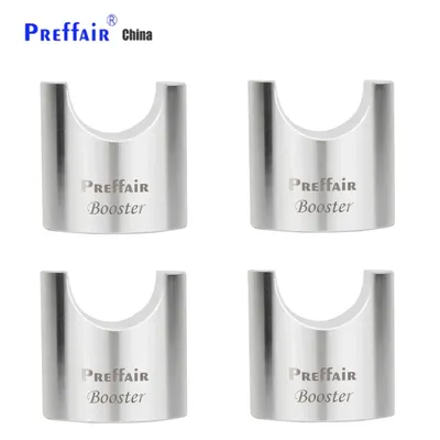 High End Preffair Aluminum Booster Black or Silver Bracket Line Support Power/Speaker Cable Stand