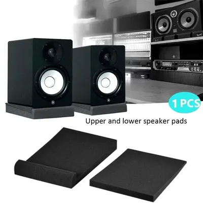 Studio Monitor Isolation Speaker Desktop Acoustic Foam Pads High-density Sponge Blocks Sound Cotton