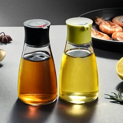 GIANXI Glass Mini Oil Bottle Kitchen Accessories Vinegar Pot Outdoor Barbecue Olive Oil Jar Vinegar