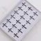 20/40Pieces/Lot Wholesale Black Cross Ring For Women Jesus New Style Men