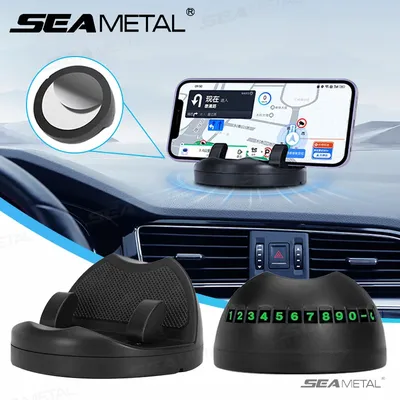 SEAMETAL Car Dashboard Phone Holder Safe Head-Up Navigation Holder Stable Car Phone Mount Anti Slip