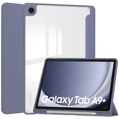 With Pencil Holder Case for Samsung Galaxy Tab A9+Plus 11 A8 10.5 A7 Lite 8.7 Tablet Cover Tab S9