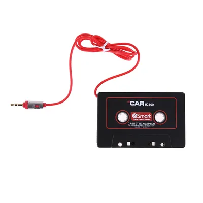 3.5mm Jack Plug Car Cassette Tape Adapter Car Cassette Audio Converter Audio Cable Tape Player for