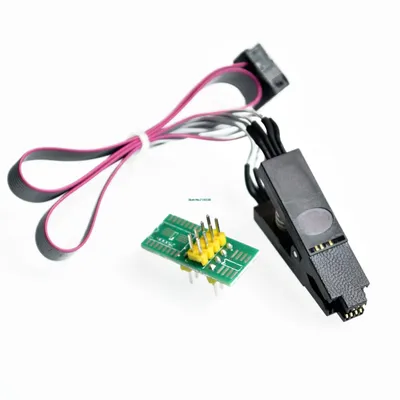 High quality SOIC8 SOP8 Test Clip For EEPROM 93CXX/25CXX/24CXX in-circuit programming on USB
