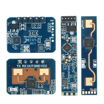 SM Hi-Link HLK-LD2410 LD2410B LD2410C 5V Mini FMCW 24G Smart Human Presence Status Sensor Radar
