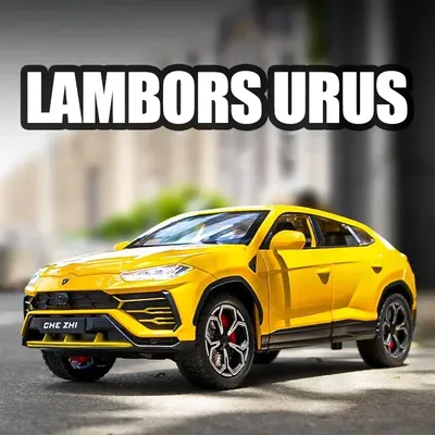 1:24 Scale Lambors URUS Alloy Model Car SUV Vehicle Diecast Toy Metal Collection Simulation Sound ＆