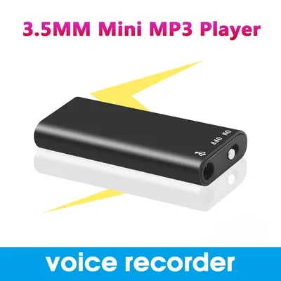 New Professional Mini 8GB 16GB 32GB Voice Digital Audio Voice Recorder Mp3 Player 3 in 1 8G Memory