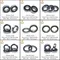 2pcs 6901 2RS Bearing 12x24x6 mm Ball Bearing ABEC3 Hobby Electric RC Car Truck 61901 2RS Ball Bearing 12*24*6 mm 6901RS Bearing