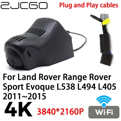 ZJCGO 4K 2160P DVR Dash Cam Camera Video Recorder Plug and Play for Land Rover Range Rover Sport