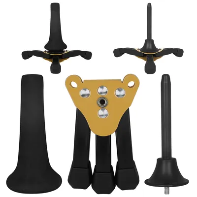 Flute Stands Clarinet Oboe Stand Soprano Straight Saxophone Stands Portable Foldable Tripod Holder