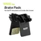 NUTT Bicycle Hydraulic Disc Brake Pad Semi Metal Resin Heat Dissipation Bicycle Brake for NUTT Oil