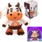 Baby Electronic Toy Pets Cow Musical Toys Baby Preschool Educationa Learning Toy with Led Lights