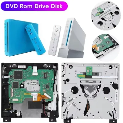 For Nintendo WII D2E Replacement DVD ROM Drive Disc Repair Part Drive Disc Reader Scanner Module