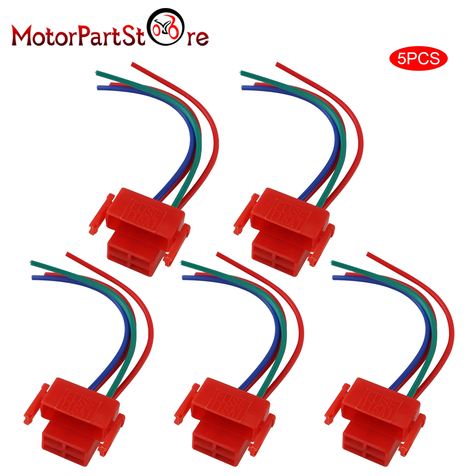 Relay Starter Solenoid Plug Wiring Connector for Honda Shadow 600 1100 CBR600 CBR929 CBR1000 CB650 CB750 CB900 GL1500 VT 600 700