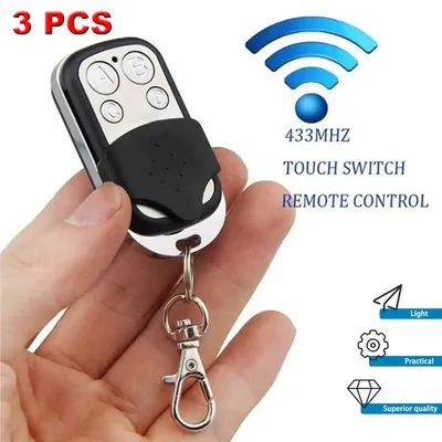 3pcs Door Remote Control Cloning Duplicator Key Fob A Distance Remote Control Clone Fixed Learning