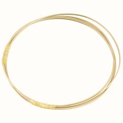Brass Fret Wire for Musical Instruments 2 5 Metres Long with Size Range of 1 6mm to 2 4mm Perfect