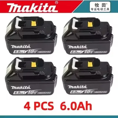 NEW Original Makita 18V Battery, For Makita Power Tool BL1860 BL1830 LXT400, Makita 18 v Battery