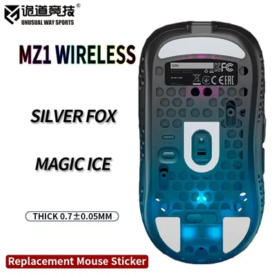 UnusualWaySports Mouse Skates Feet Xtrfy MZ1 Wireless Cambered Surface PTFE Anti Collapse Magic Ice