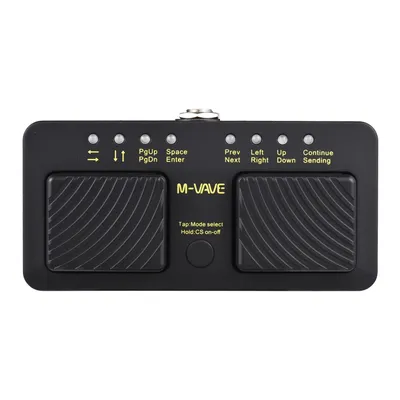 M-VAVE CUBE TURNER PRO Wireless Intelligent MIDI Controller Pedal Page Turner Pedal Music Sheet