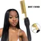 New Multi-functional Electric Copper Hair Straightener Household Hair Straightener Comb Perm Rod