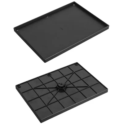 1PC Projectors Tray Tripod Stand Sound Card Projectors Tray Platform Holder Black Plastic 1/4in