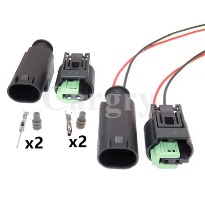 1 Set 2P 1-967570-3 968405-1 1-967644-1 AC Assembly Auto Reversing Radar Sensor Electric Cable