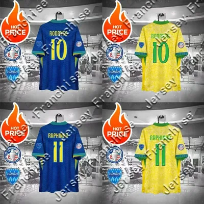 2025 New Summer Brazil Jerseys Home and Away Fans Players Edition America Vinicius Cup Endrigo